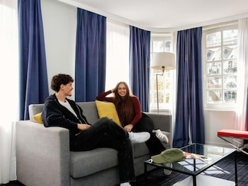 Suite, 1 King Bed with Sofa bed (Cathedral View)