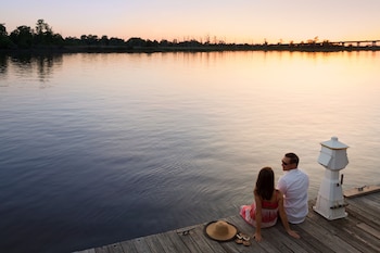 Room, 2 Double Beds, River View