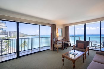 Suite, 1 King Bed with Sofa bed, Oceanfront (Diamond Head)