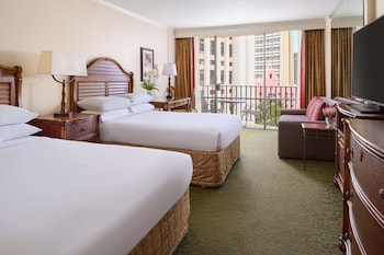 Room, 2 Double Beds, Mobility Accessible, City View