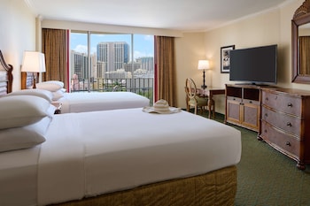 Room, 2 Double Beds, Mobility Accessible, City View