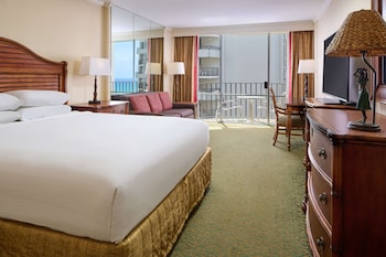 Room, 1 King Bed, Partial Ocean View