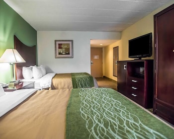 Double Room, 2 Double Beds, Non Smoking