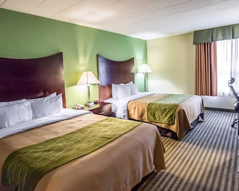 Double Room, 2 Double Beds, Non Smoking