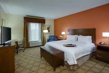 Room, 1 King Bed, Refrigerator & Microwave