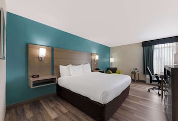 Standard Room, 1 King Bed, Non Smoking, Refrigerator & Microwave