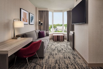 Deluxe Studio Suite, 1 King Bed, Accessible (Mobility/Hearing, Roll-in Shower)