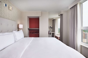 Deluxe Studio Suite, 1 King Bed, Accessible (Mobility/Hearing, Roll-in Shower)
