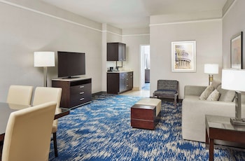 Suite, 1 King Bed with Sofa bed, Balcony (with Shower)
