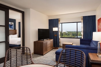Suite, 2 Queen Beds, Accessible (Hearing)
