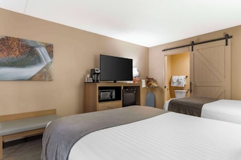 Standard Room, 2 Double Beds, Accessible, Bathtub