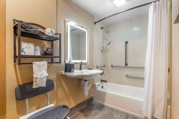 Standard Room, 2 Double Beds, Accessible, Bathtub