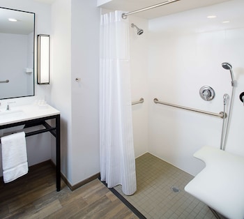 Suite, 1 King Bed, Accessible, Non Smoking (rollin shower)