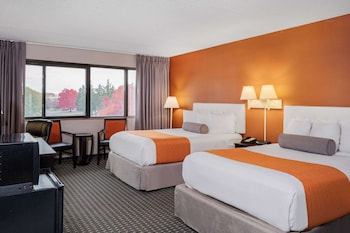 Double Room, 2 Double Beds, Smoking