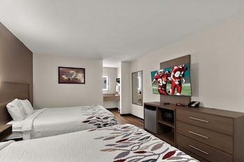 Deluxe Room, 2 Queen Beds, Non Smoking (First Floor)