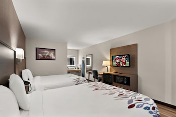 Deluxe Room, 2 Queen Beds, Accessible, Non Smoking (Walk-In Shower, First Floor)