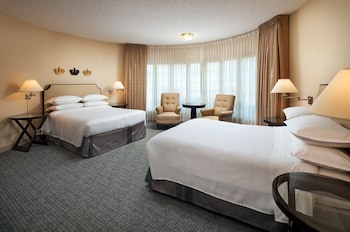 Turret Suite Two Queen Beds with Sofa Sleeper