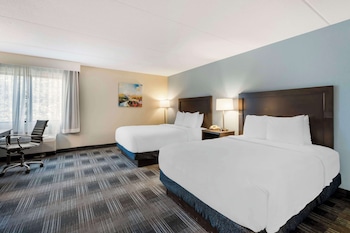 Standard Room, 2 Queen Beds, Non Smoking, Refrigerator & Microwave (Shower Only)