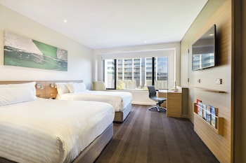 Standard Room, 2 Double Beds, City View