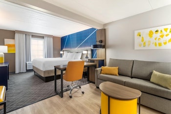 Suite, 1 King Bed with Sofa bed, Non Smoking
