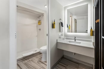 Standard Room, 1 King Bed, Non Smoking, Refrigerator & Microwave (Walk-in Shower)