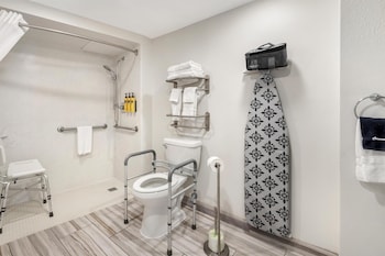 Standard Room, 1 King Bed, Accessible, Refrigerator & Microwave (Walk-in Shower)