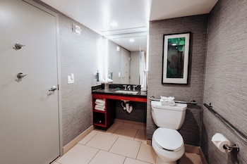 Suite, 2 Double Beds, Accessible