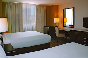 West Tower Executive Double Queen with Refrigerator/Coffee Maker