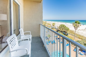 One King Bed, Accessible, Gulf View With Balcony, Non-Smoking