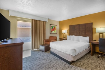 Standard Room, 1 King Bed, Non Smoking, Refrigerator & Microwave