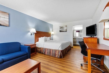 Standard Room, 1 King Bed, Non Smoking, Refrigerator & Microwave (with Sofabed)
