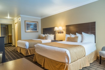 Standard Room, 2 Queen Beds, Non Smoking, Refrigerator & Microwave