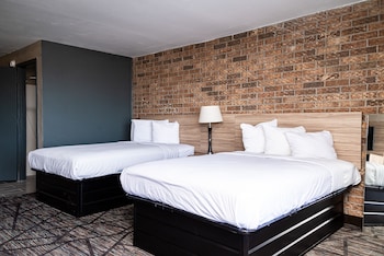 Room, 2 Double Beds, Accessible, Non Smoking (Bathtub)