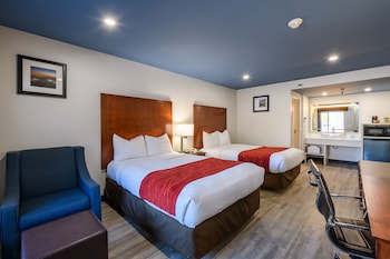 Standard Room, 2 Double Beds, Non Smoking, Refrigerator & Microwave (Single Use)