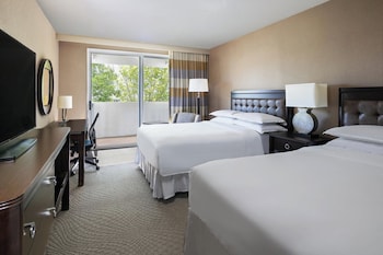 Room, 2 Double Beds, Balcony