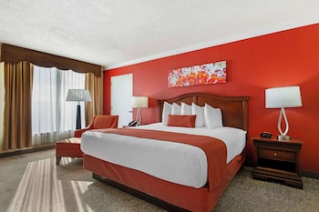 Suite, 1 King Bed, Accessible, Refrigerator & Microwave (Walk-in Shower;with Sofabed)