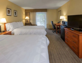 Standard Room, 2 Double Beds, Non Smoking (Parking Area View)
