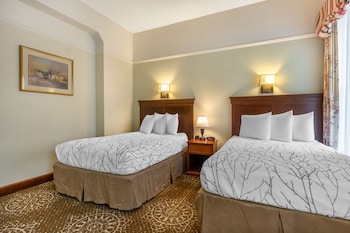 Standard Room, 2 Double Beds, Non Smoking, City View