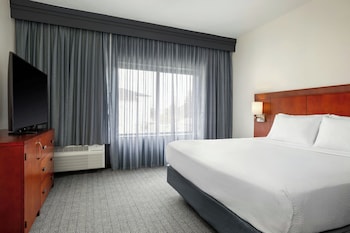 Room, 1 King Bed with Sofa bed (Mobility/Hearing Access, Roll-In Shwr)