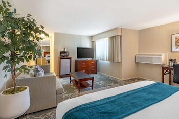Suite, 1 King Bed, Non Smoking, Refrigerator & Microwave (Oversized Room;with Sofabed)