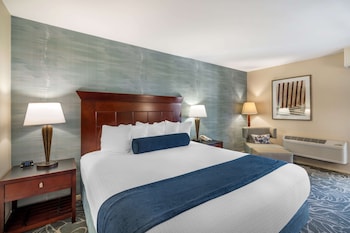 Standard Room, 1 King Bed, Refrigerator, Courtyard Area