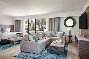 Studio, 1 King Bed with Sofa bed, Resort View (Mobility/Hearing Access, Roll-In Shwr)