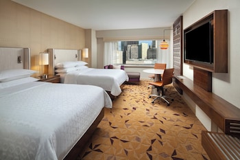 Deluxe Room, 2 Double Beds, City View