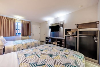 Standard Room, 2 Queen Beds, Non Smoking, Refrigerator & Microwave
