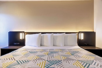 Standard Room, 1 King Bed, Non Smoking, Refrigerator & Microwave