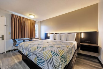 Standard Room, 1 King Bed, Non Smoking, Refrigerator & Microwave