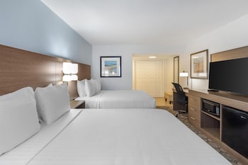 Standard Room, 2 Queen Beds, Non Smoking, Refrigerator & Microwave