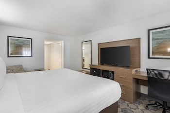 Standard Room, 1 King Bed, Non Smoking, Refrigerator & Microwave