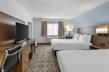 Standard Room, 2 Queen Beds, Refrigerator & Microwave