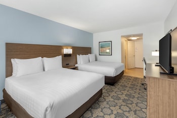 Standard Room, 2 Queen Beds, Refrigerator & Microwave